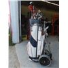Image 5 : Right Handed Golf Clubs with Bag and Cart 