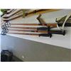 Image 7 : 2 Sets of Cross Country Skis and Poles 