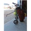 Image 1 : Right Handed Golf Clubs with Bag and Cart 