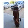 Image 5 : Right Handed Golf Clubs with Bag and Cart 