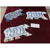 Image 1 : 3 Northwest Territories License Plates 