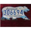Image 4 : 3 Northwest Territories License Plates 