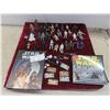 Image 1 : Star Wars Lot: 2 Books , 32 Action Figurines & Accessories 