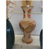 Image 2 : 3 Large Vases with Arrangements - Tallest is 21 1/2'' 