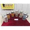 Image 1 : 6 Steins (3 Avon)  Rocky Mountains , Stage Coach , Settlers & 3 Other 