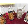 Image 3 : 6 Steins (3 Avon)  Rocky Mountains , Stage Coach , Settlers & 3 Other 