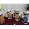 Image 5 : 6 Steins (3 Avon)  Rocky Mountains , Stage Coach , Settlers & 3 Other 