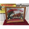 Image 1 : Mirrored 'Carlsberg Hof' Advertisement 16'' x 20'' 