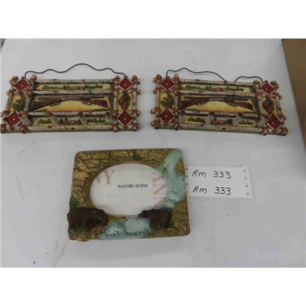 Key Hanging Cowboy Log Cabin Cottage Décor 