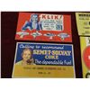 Image 2 : 10 Vintage Ink Blotter Advertising Paper Cards : Drewrys , Cigars , Coke 