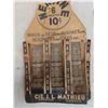 Image 4 : Old General Store Advertising Cardboard Displays , Foot Renedy Glass Bottles , Colds , 