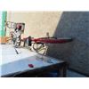 Image 5 : Ruby Red Wasaga Beach Cruiser Pedal Bike 26'' with Helmet and Dog Bungy Cord  