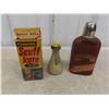 Image 9 : Vintage Tobacco Tins, 1922 Puzzle, Leather Whiskey Flask