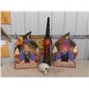 Image 1 : Halloween Décor Arts and Crafts - Tallest is 31'' 