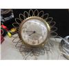 Image 2 : Vintage Christmas Lights , Safety Kit , Chrome Desk Lamp , Old Wall Clock 