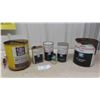 Image 1 : 6 GM Cans , (2) AT Fluid Quart Cans 1 with Product , 16oz Fabric Cleaner ,
