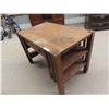 Image 2 : Oak Library Desk 29'' x 42'' x 26'' 