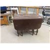 Image 1 : Gate Leg Table - Extended Size 30'' x 36'' x 52''
