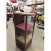 Image 2 : Rolling Store Display Case 52'' x 19'' x 19'' 
