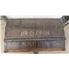 Image 4 : Round Top Immigrant Trunk with Time Period Name 24'' x 34'' x 21'' 