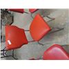 Image 6 : 6 Retro Chrome Legged Kitchen Chairs 