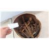Image 1 : Bucket of Railway Spikes