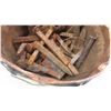 Image 3 : Bucket of Railway Spikes