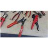 Image 2 : Pipe Wrenches , Crimper , Leather Punch , Various Cutters , Strippers , Snap Ring