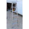 Image 2 : Aluminum 6ft Step Ladder 