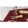 Image 4 : Brass Ornaments: Gazelle , Unicorn, Elephant & Others - Largest 