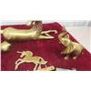 Image 6 : Brass Ornaments: Gazelle , Unicorn, Elephant & Others - Largest 