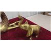Image 7 : Brass Ornaments: Gazelle , Unicorn, Elephant & Others - Largest 