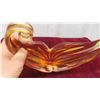 Image 6 : Blown Glass Center Piece  16'' x 9'' x 4 1/2'' - Believed to be Chalet