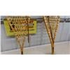 Image 4 : Set of Snowshoes with Straps 14'' x 40'' 