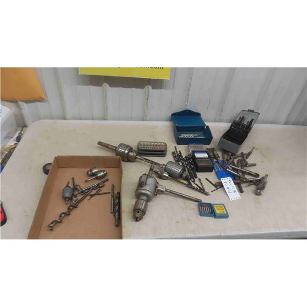 Various Drill Bits , Chucks , Center Drills 