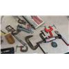 Image 7 : Impact Driver , 2 Mini Vises , C Clamps , Pliers, Air Die Grinder , Plus