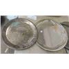 Image 2 : Silver Plated Teapot , Coffee Pot , Trays , Creamer , Sugar Bowl , Candle