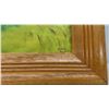 Image 2 : Framed Oil Painting of Canadian Pacific Passenger Train by Betty Bauer 19'' x 15'' 