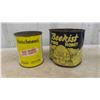 Image 3 : Vintage Tins : Beekist Honey , Golden Valley Jam , Fleischmanns Yeast & Others 