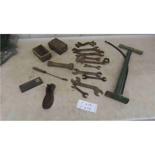 Vintage Model T Coils , Wrenches , Soldering Iron , Plus