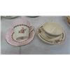 Image 5 : 12 China Tea Cups and Saucers : Royal Albert , Adderley & Others
