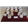 Image 1 : 8 China Cups and Saucers , 4 Sets of Cream and Sugar 