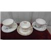 Image 2 : 8 China Cups and Saucers , 4 Sets of Cream and Sugar 