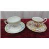 Image 4 : 8 China Cups and Saucers , 4 Sets of Cream and Sugar 