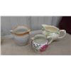 Image 4 : China Tea Pots , Gravy Boats , Creamers , Saucers & More 