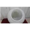 Image 2 : Large Glass Light Shade 14 3/4'' Tall 