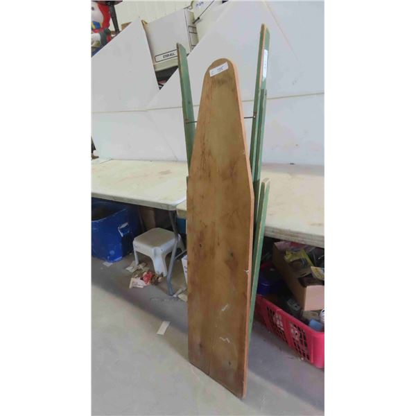 Vintage Wood Ironing Board 