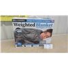 Image 1 : New 12lbs Weighted Blanket 48'' x 72'' 
