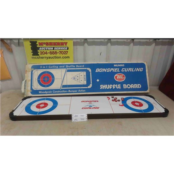 Munro Curling and Shuffle Board 5 in 1