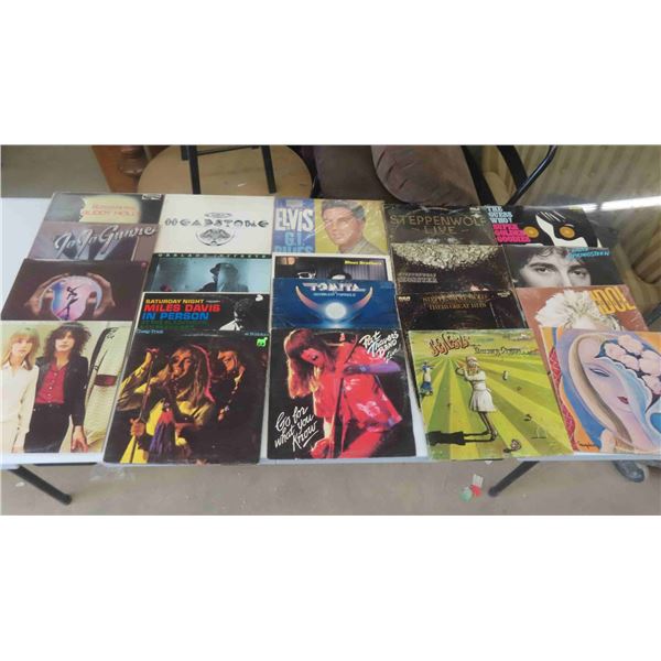 20 Albums : Elvis , Steppenwolf , The Guess Who , Cheap Trick & Others 